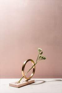 Contemporary Black Glass <b>Vase</b> Modern Table Centerpiece Artistic Flower Holder for Home Office Living Room Decoration - Product Image 5