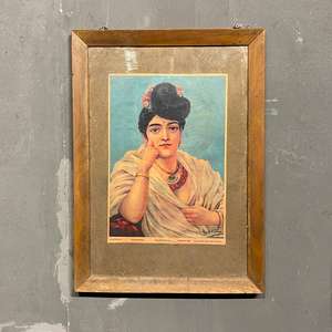 Diseño de Retrato Artístico Cultural Vintage, Estilo Tradicional en Papel - Product Image 6