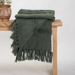 ผ้าห่มทัฟแบบกลับด้านได้สำหรับตกแต่งห้องนั่งเล่นบ้านที่สะดวกสบายทำจากผ้าฝ้าย - Product Image 6