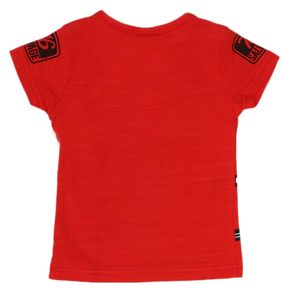 T-shirt à manches courtes pour garçons - Rouge - Product Image 2