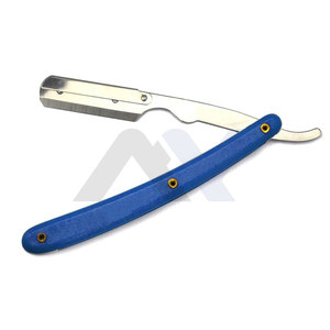 Rasoir droit professionnel à lame unique en acier inoxydable de haute qualité, manche pliable, vente chaude - Product Image 1