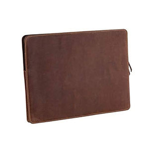 ขายส่งที่กำหนดเองสากลคอมพิวเตอร์โน้ตบุ๊คแขนซิปกรณีกระเป๋าหนังแท้แล็ปท็อปแขนที่มีคุณภาพสูง - Product Image 5