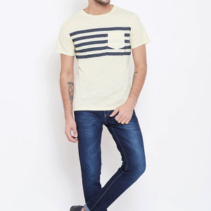 2025 décontracté été hommes T-Shirts 100% coton respirant à manches courtes personnalisable à la mode confortable - Product Image 2