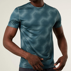 Tenues en jersey imprimé par sublimation, vêtements de sport de marque à manches courtes de bonne qualité avec t-shirts en polyester 100% pour hommes de BD - Product Image 2