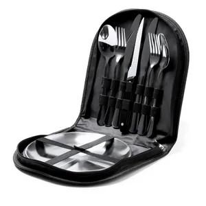 Set di Utensili da Campeggio Personalizzati Klipp con Piatti e Accessori - Product Image 1