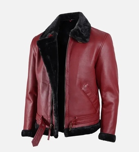 Venta al por mayor paquistaní Chaquetas de cuero Fabricante Cinturón Lado Casual Chaqueta de cuero para los hombres Nueva Moto Oem Diseño Chaquetas - Product Image 3