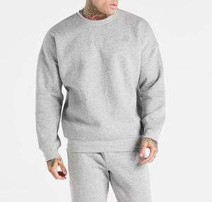 Ventes en gros de sweat-shirts décontractés en coton 100% à col rond avec logo personnalisé, ensembles de survêtement de sport, vêtements de jogging, survêtement - Product Image 6