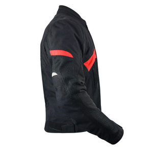 Veste en cuir respirante de course de moto de qualité supérieure, fabriquée au Pakistan - Product Image 2