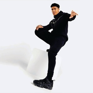 OEM Diseño 69% Algodón 31% Poliéster Negro Hombres Tech Fleece Chándal Cremallera completa Sudadera con capucha Joggers Pantalones de chándal Chándal - Product Image 2
