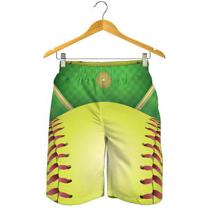 Pantalones Cortos Deportivos de Béisbol y Softbol a Precio Razonable, Pantalones Cortos de Microfibra Hechos a Medida con Cordón en la Cintura, Unisex - Product Image 4