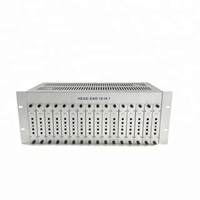 Alta calidad 16 canales Cabecera analógica 48 ~ 860MHz Modulador RF fijo CATV Modulador ágil de 16 canales