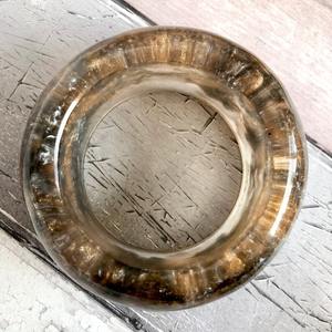 Anillo de Resina Transparente de Alta Calidad, Estilo Bohemio, con Incrustaciones de Circonita en Forma de Estrella de Mar, Ecológico - Product Image 5