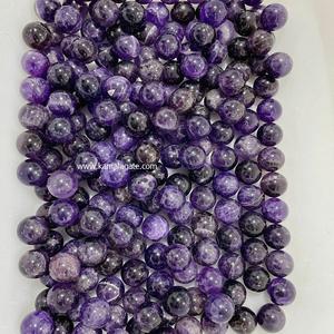 Boule de cristal d'améthyste naturelle de 20 à 22mm, pierre semi-précieuse pour la guérison et la décoration du Reiki - Product Image 6