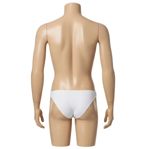 Eco Friendly Plain Dyed <b>Thong</b> Panties For Adults Soft Breathable Cotton Spandex Seamless Underwear For Women Daily Wear - Product Image 3