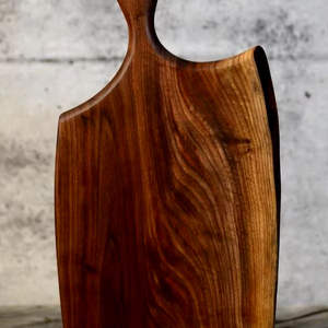 Tabla de cortar de madera grande hecha a mano para cocina tabla de cortar de charcutería de tamaño personalizado de bambú natural y acacia - Product Image 5