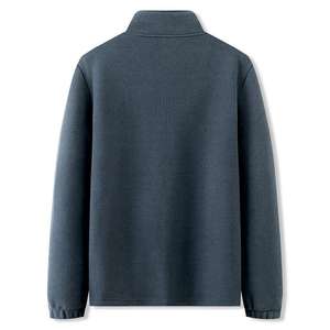 เสื้อฮู้ดซิปผ้าฟลีซจากโรงงาน รุ่นฤดูใบไม้ผลิ-ฤดูใบไม้ร่วง ปี 2026 ไซส์พลัส เสื้อโค้ทและเสื้อฮู้ดลำลองสำหรับผู้ชาย - Product Image 2