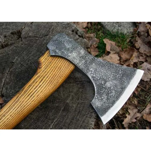 ขวานเหล็กกล้าคาร์บอนสูง SCL- Viking Forged Tomahawks หัวขวานแข็งแรงคมกริบ ยาว 18 นิ้ว สำหรับการจำลองสถานการณ์ทางประวัติศาสตร์และกิจกรรมกลางแจ้ง - Product Image 2