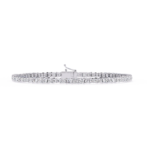 Lab Grown Bracelet Brilliant Cut IGI Certified Diamond Tennis Bracelet18k <b>Solid</b> Yellow <b>Gold</b> Custom Jewelry Diamond Bracelet - Product Image 4