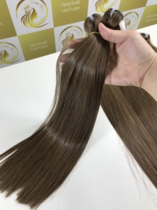 Super Qualité 26 ''Cuticule Alignée pour Genius Trame Extensions de Cheveux Humains Vierges Double BoneStraight Matière Première À La Mode - Product Image 6