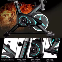 Bicicleta de Spinning Profesional para Gimnasio en Casa, Equipo de Ejercicio, Bicicleta Estática para Uso en Interiores, Piezas de Bicicleta de Spinning