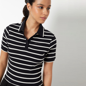 Fit2Fight Femmes T-shirts Polo pour filles à prix abordable, personnalisés, avec un changement progressif de couleur jaune, imprimés, design pour femmes - Product Image 5