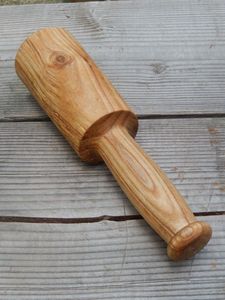 Machacador de Papas de Madera Natural |   Utensilio de Cocina Hecho a Mano |   Venta al por Mayor a Granel - Product Image 2