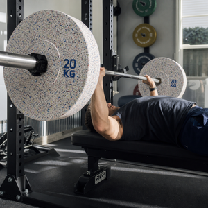 Plaques de poids en caoutchouc moucheté OEM ODM avec moyeu en acier massif pour haltères de fitness <span class=keywords><strong>Crossfit</strong></span>, pour la vente en gros mondiale - Product Image 3