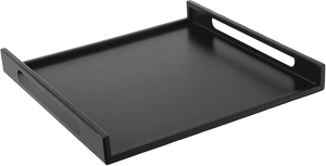 Bandeja DE SERVICIO DE Metal de hierro negro mate estilo de diseño minimalista decoración de Navidad patrón de naturaleza muerta para uso en cocina bandeja de té - Product Image 6
