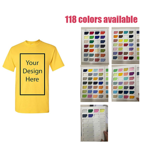 Camiseta Streetwear pareja camiseta algodón a granel camiseta impresión personalizada alta calidad Hip Hop camiseta para hombres - Product Image 5