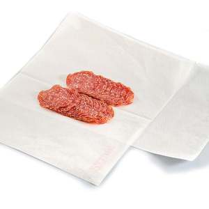 Papier alimentaire Kraft 60gr blanc - Fond blanc personnalisé et logo 1/2 couleur - Vendu au kg, MOQ 100 kg - 2 couleurs - Product Image 4