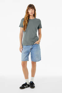 Camiseta de cuello redondo favorita para mujer 60% algodón, 40% camisetas de poliéster - Product Image 3