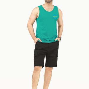 Camiseta sin mangas para hombre de temporada de verano OEM de alta calidad, informal, levantamiento de pesas, ajuste Regular, nuevo diseño - Product Image 2