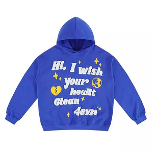 Servicios de OEM y ODM, Sudadera con capucha estampada unisex de gran tamaño personalizada, colección de invierno con diseños y etiquetas personalizados - Product Image 2