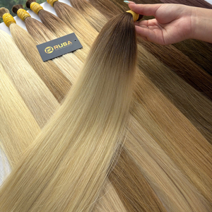ผมแท้เวียดนาม Rusa Hair คุณภาพพรีเมียม แบบเส้นใหญ่พิเศษ หนัก 100 กรัม ปลายผมเต็ม ทุกสี - Product Image 5