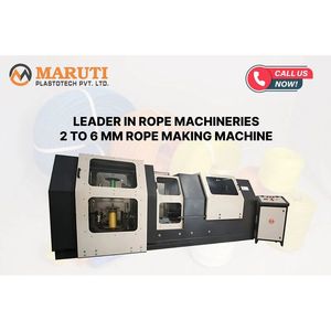 Máquina Automática para Fabricar Cuerdas de Plástico MTR 25/4 de Maruti PP con Motor - Product Image 2