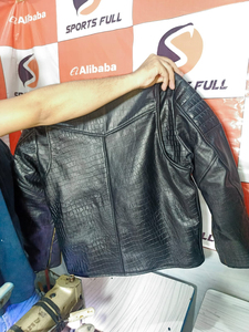 Chaqueta de Cuero Real Hecha a Medida para Hombre, Cocodrilo, Aligátor, Prenda Hecha a Mano, Chaqueta de Cuero a Precio Económico para Hombre - Product Image 6