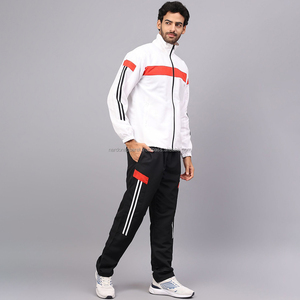 Nardon Apparels Ensemble de survêtements pour hommes Manches longues Décontracté Full Zip Running Sports Sweatsuit For Men 2 Piece Outfits - Product Image 3