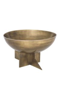 Cuenco para servir aperitivos de aluminio Chapado en plata, vajilla de mesa de diseño de lujo, cuencos de frutas, cuenco de diseño texturizado de Metal - Product Image 6