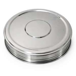 HOLLY COMMUNION SET WITHOUT BOTTOM RING SINGLE <b>TRAY</b> WITH 40 CUPS GOOD QUALITY STAINLESS STEEL SHEET WITH SS <b>MIRROR</b> FINISH - Product Image 2