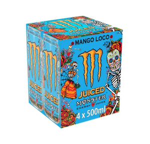 Monster Energy Mango Loco contient 0,4 % de taurine pour réguler l'équilibre hydrique et électrolytique. - Product Image 6
