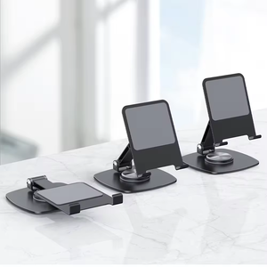 360 °   Support de tablette et de téléphone pivotant, angle réglable pour <span class=keywords><strong>bureau</strong></span>, accessoire de <span class=keywords><strong>bureau</strong></span> simple et compact - Product Image 6