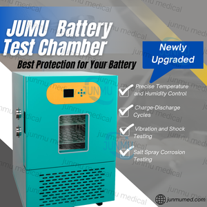 Chambre d'essai de batterie de JUNMU 80L 180L 280L pour l'évaluation dans des conditions environnementales extrêmes pour l'essai de batterie de nouvelle énergie - Product Image 4