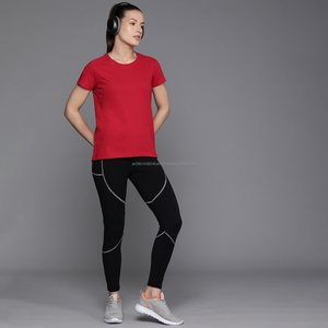 T-shirt à épaules tombantes personnalisé Fit2Fight, streetwear pour femmes, robe en coton, t-shirts unis pour femmes, t-shirt ample surdimensionné pour femmes - Product Image 4