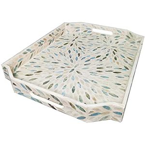 ถาดเสิร์ฟทำจากไม้คุณภาพสูงสำหรับแม่ของมุกดาวถาดเสิร์ฟสำหรับและบ้านรูปทรงสี่เหลี่ยมและปรับขนาดได้ - Product Image 5