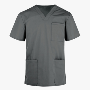 Uniforme de Hospital de Color gris transpirable profesional, camisa médica masculina, uniformes médicos - Product Image 1