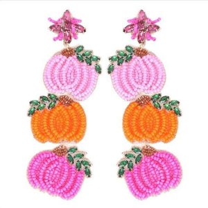 Boucles d'oreilles en perles faites à la main de qualité supérieure pour femmes bijoux de mode disponibles au prix de gros pour l'exportation - Product Image 6