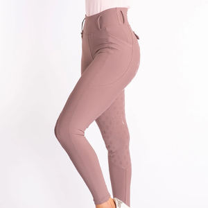 Custom Equestrian Breeches Women Horse Riding Pants Full Seat <b>Silicone</b> Riding Leggings Horse Competition Jodhpur & Breeches - Product Image 5