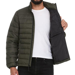 Chaqueta impermeable cortavientos para hombre con bolsillos-Abrigo transpirable para exteriores para trabajo y clima frío - Product Image 3