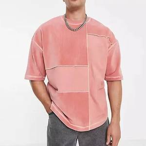 Venta al por mayor 100% algodón manga corta Oem Logo diseño personalizado liso en blanco algodón camiseta - Product Image 6