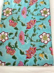 ชุดเดรสผ้าฝ้ายสำหรับเด็กทำมือสไตล์อินเดียสำหรับงานประดิษฐ์ดอกไม้บล็อกหลวมศิลปะสไตล์สวิงวิ่งชนเผ่า - Product Image 4